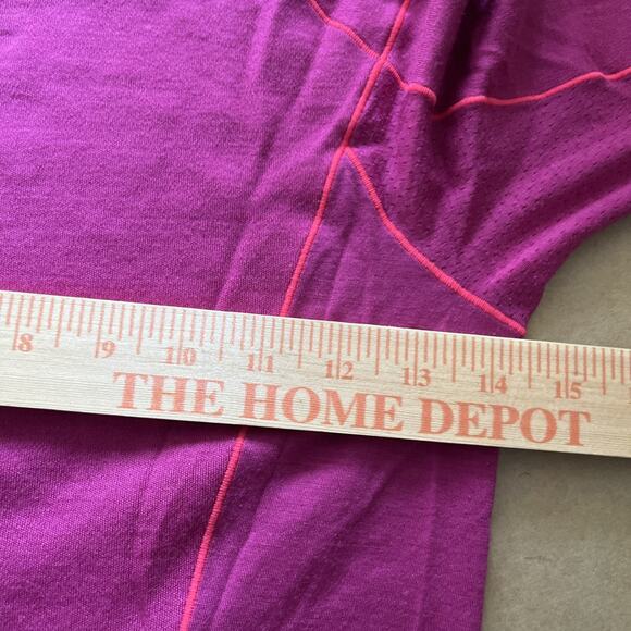 Smartwool Merino Base Layer Top Womens XS Pink Long Sleeve Crewneck - Picture 3 of 12